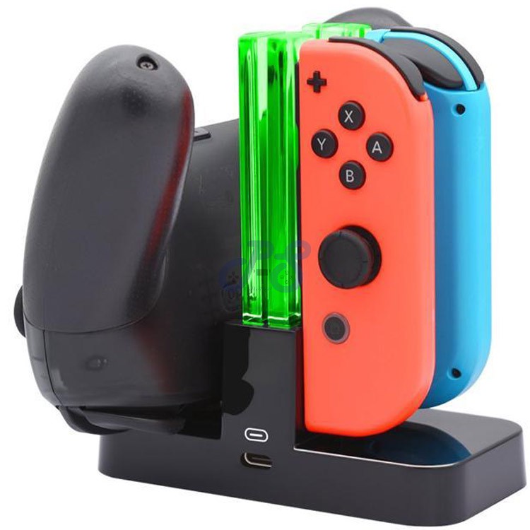 dobe dual charging dock for nintendo switch joy con and pro controller