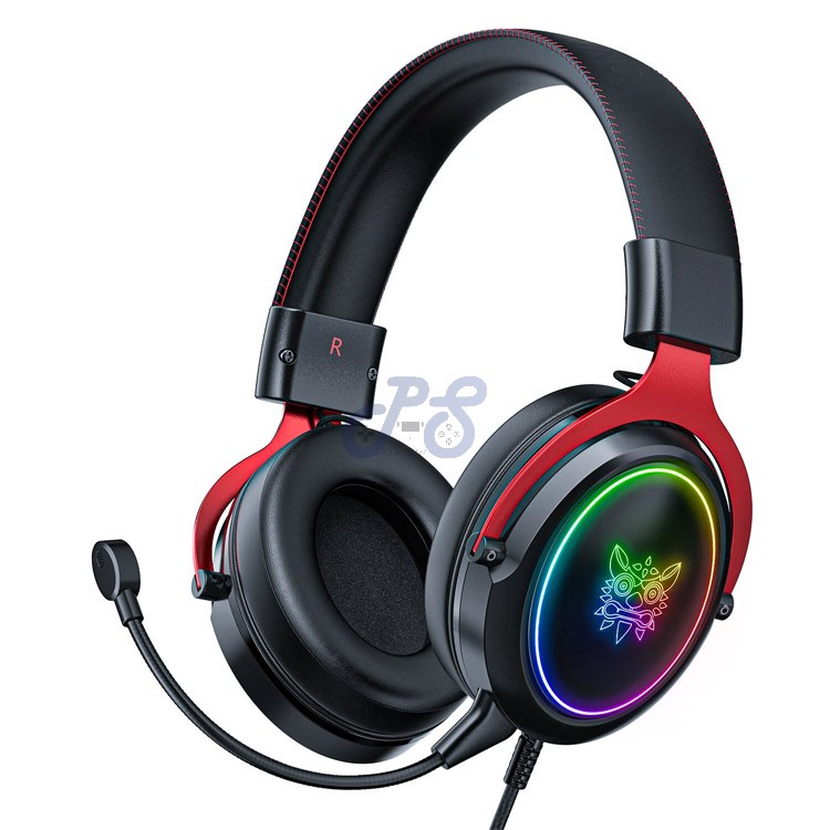 onikuma x10 gaming headset black red 10005