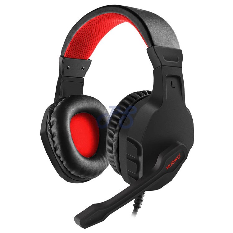 nubwo u3 gaming headset red