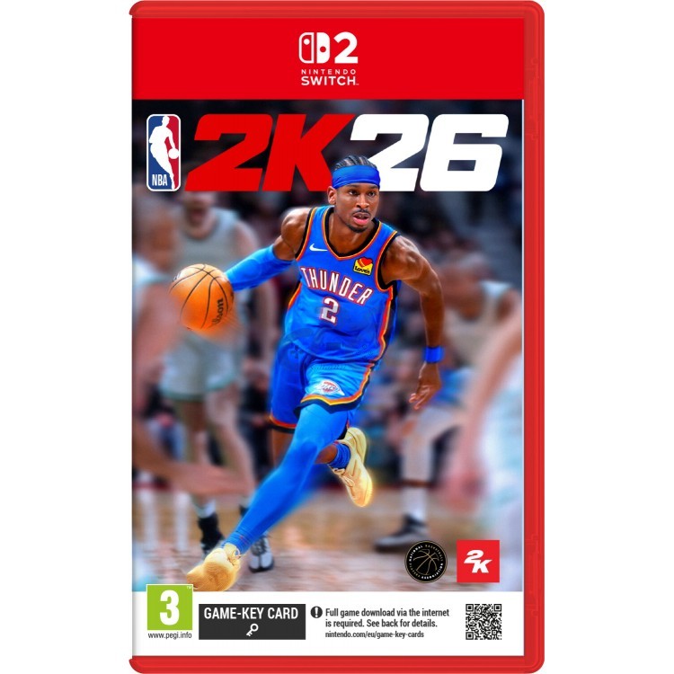 nba 2k26 game key card nintendo switch 2 digital code