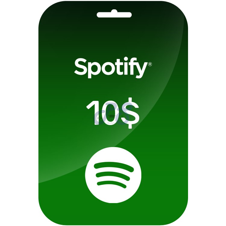 خرید کارت Spotify اسپاتیفای 10 دلاری