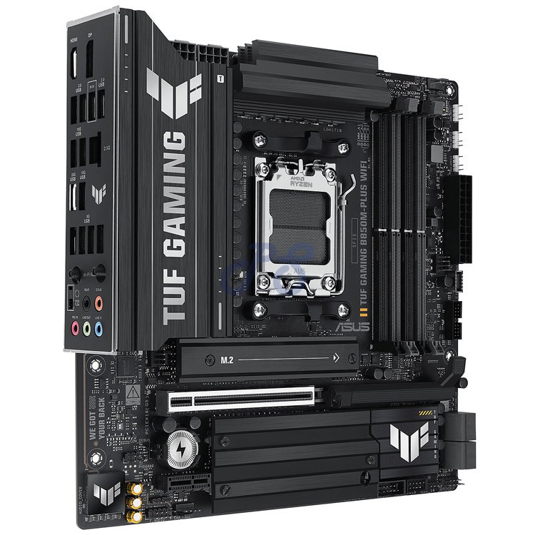 asus tuf gaming b850m plus wifi matx motherboard intel chipset