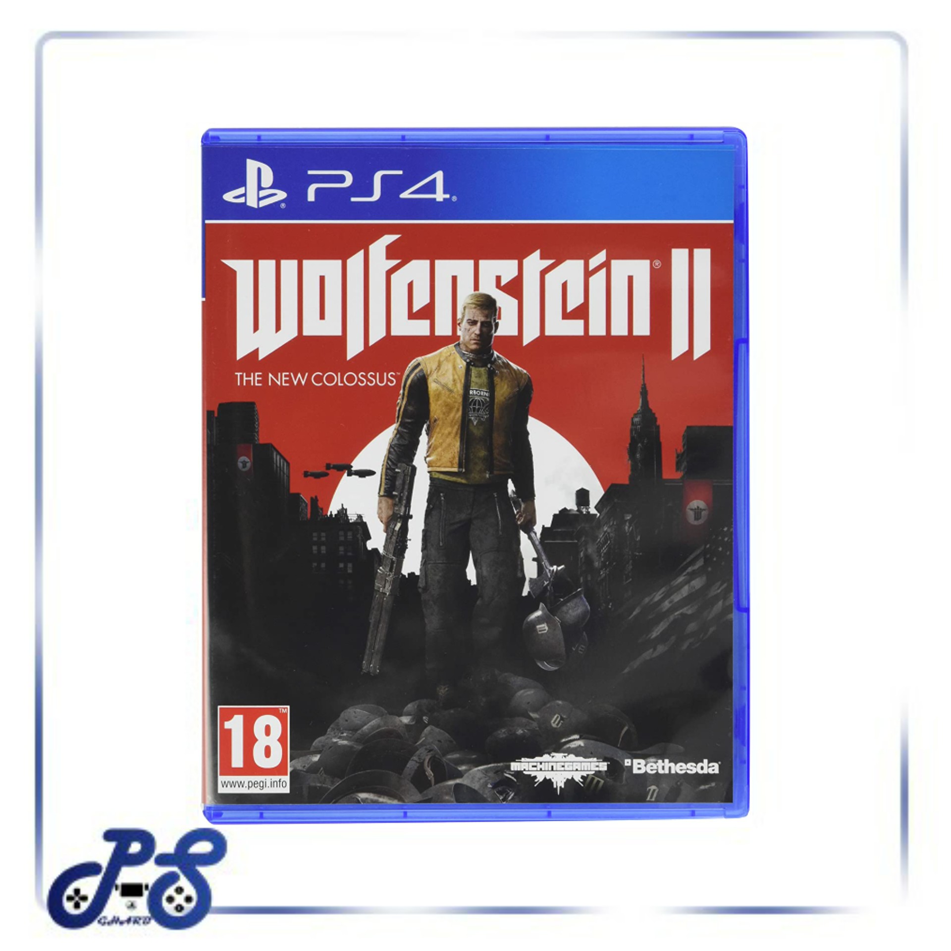 Wolfenstein 2 the new colossus PS4