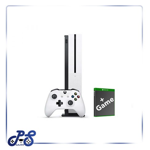 کنسول بازی Xbox one s white به همراه بازی