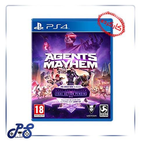 خرید بازی agents mayhem برای PS4 - کارکرده