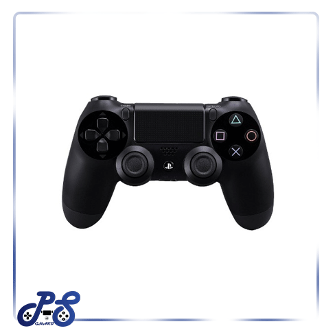 دسته PS4 مشکی اسلیم های کپی برد اصلی + باتری 800 میلی آمپر یک ماه گارانتی