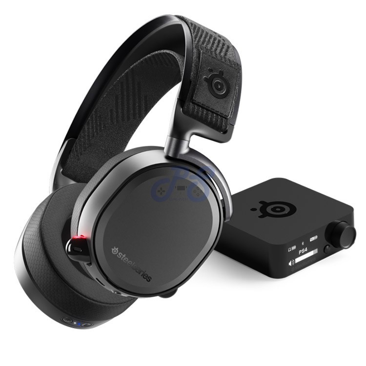 steelseries arctis pro wireless gaming headset for ps5 ps4 pc black