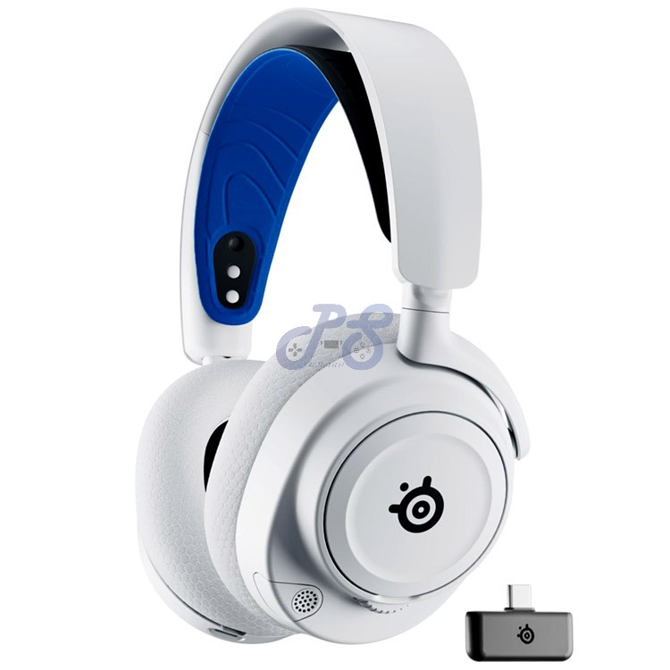 steelseries arctis nova 7p wireless gaming headset white