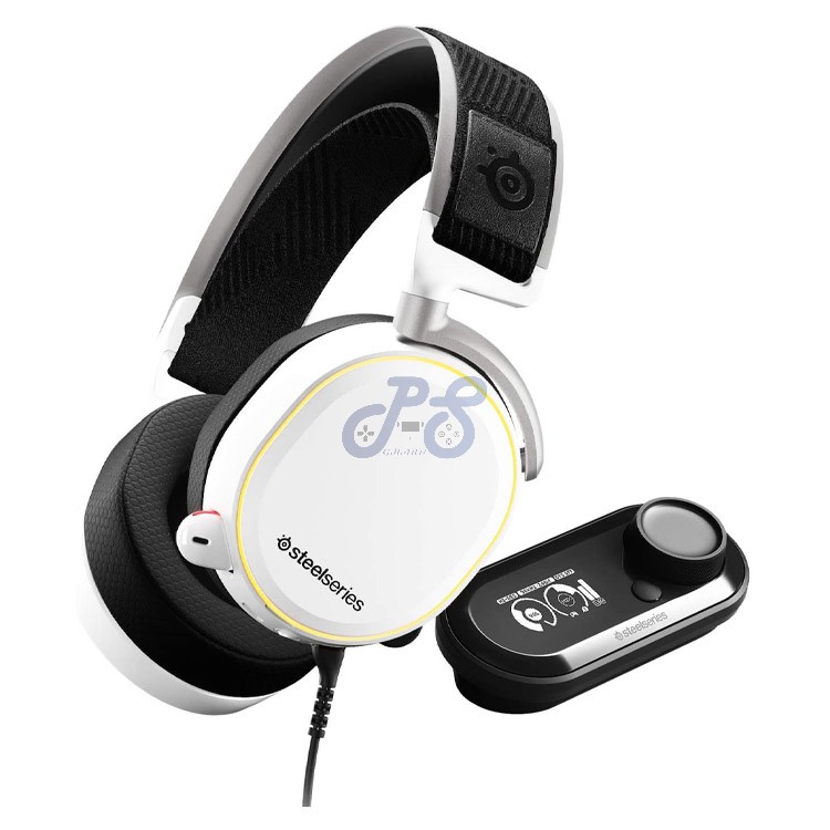 steelseries arctis pro gaming headset gamedac white
