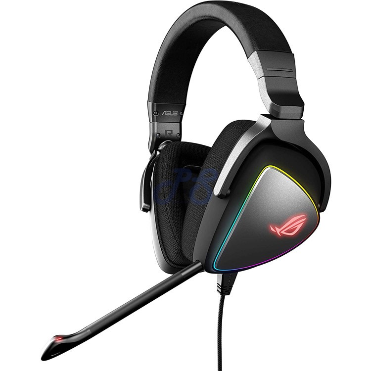 rog delta gaming headset black