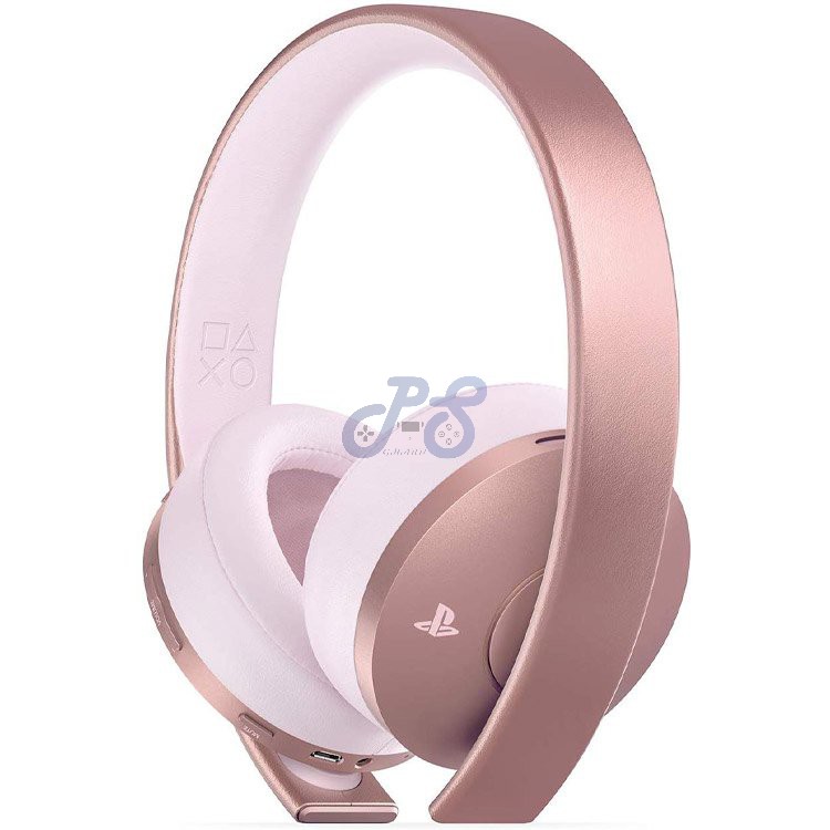 playstation gold wireless headset new series rose gold