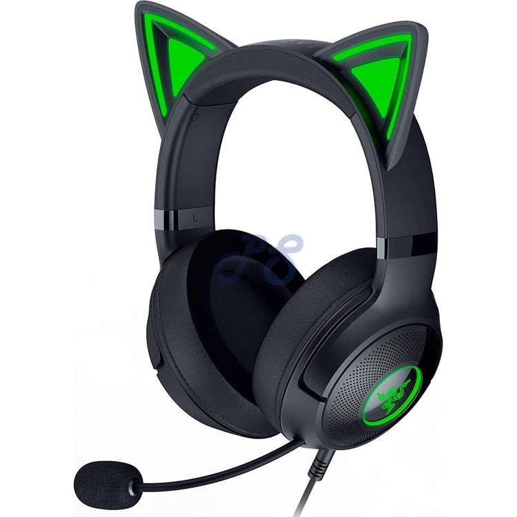 razer kraken kitty v2 gaming headset black