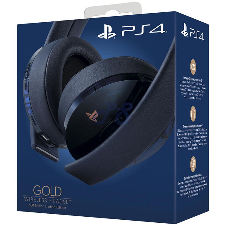 gold wireless headset 500 million limited edition