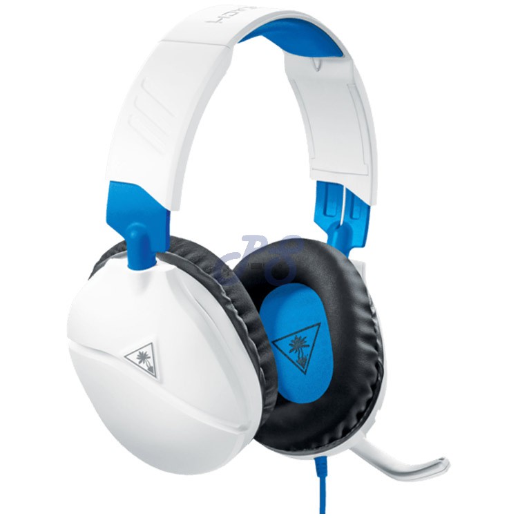 turtle beach recon 70 gaming headset for ps4 white blue