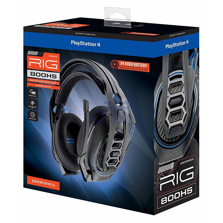 plantronics rig 800hs wireless headset black