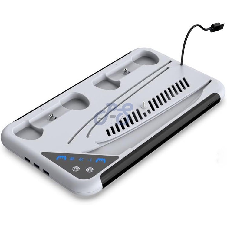 dobe multifunction cooling charging dock for ps5