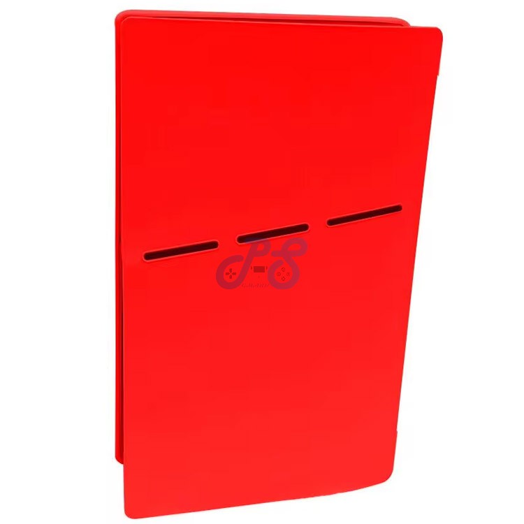 lutiore silicone protective cover for ps5 slim red