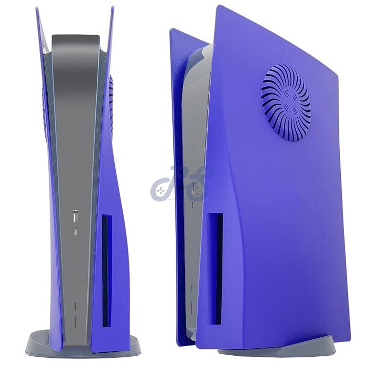 ps5 standard faceplate with cooling vent purple