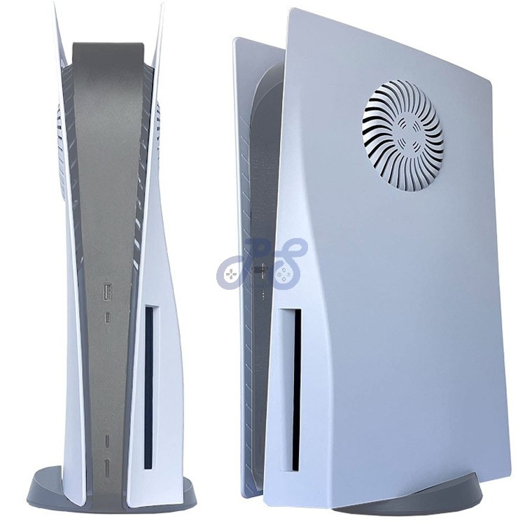 ps5 standard faceplate with cooling vent white