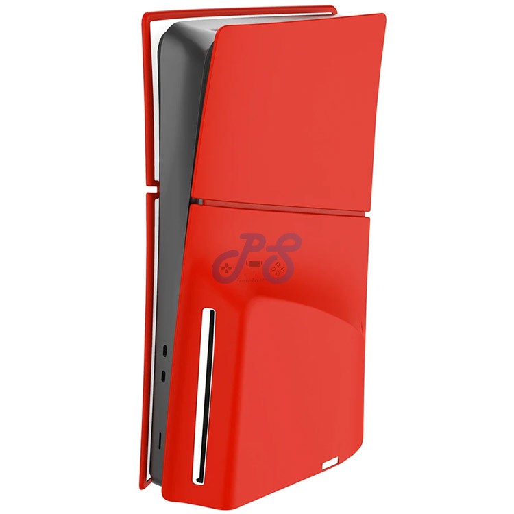 vktech console silicone cover for ps5 slim red