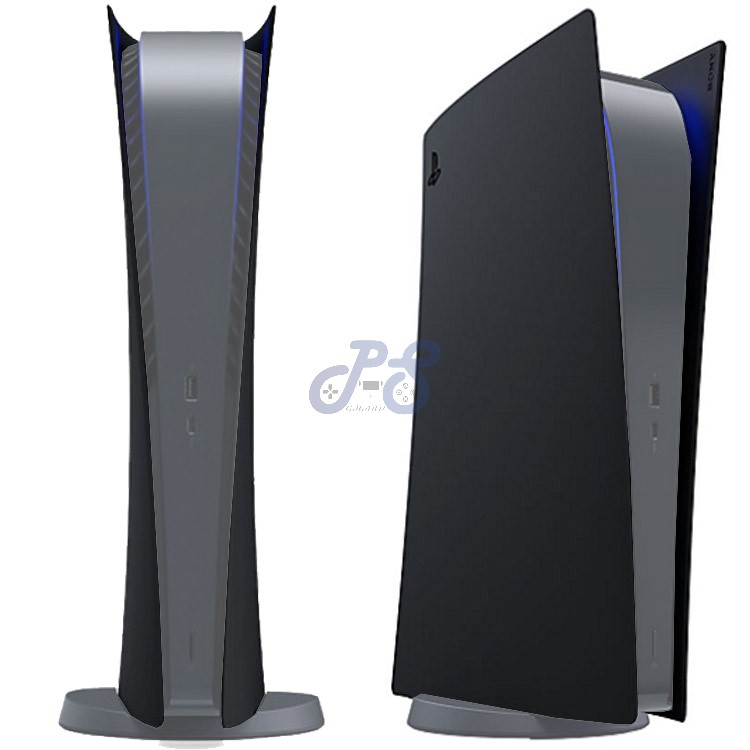 ps5 console covers digital edition midnight black