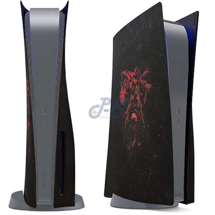 ps5 standard faceplate evil west logo