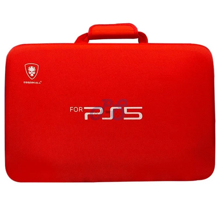 deadskull playstation 5 hard case red