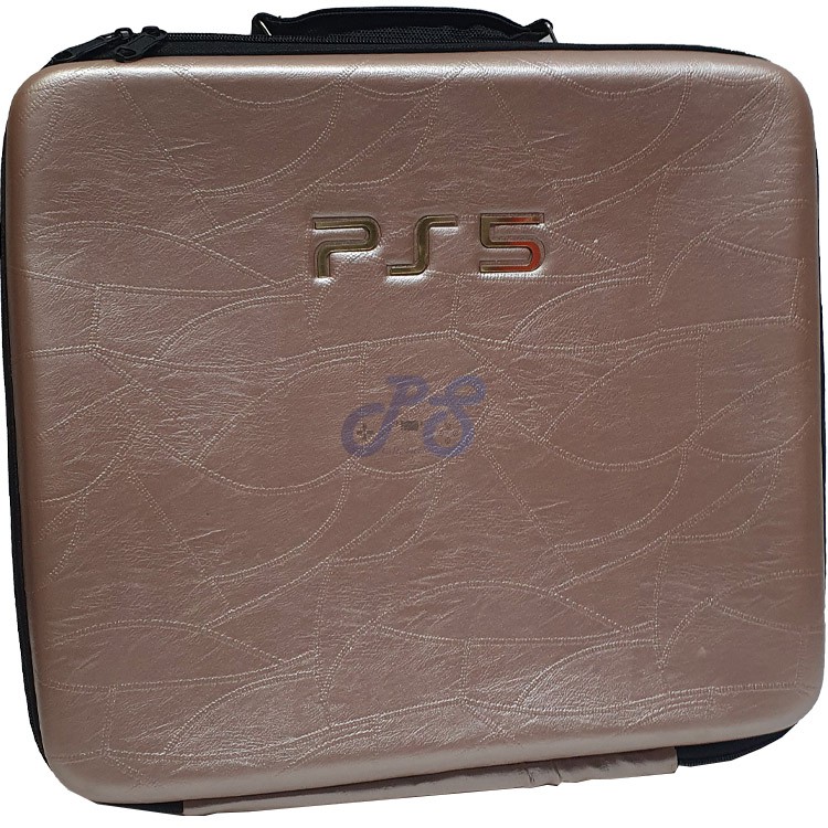 playstation 5 hard case skin brown