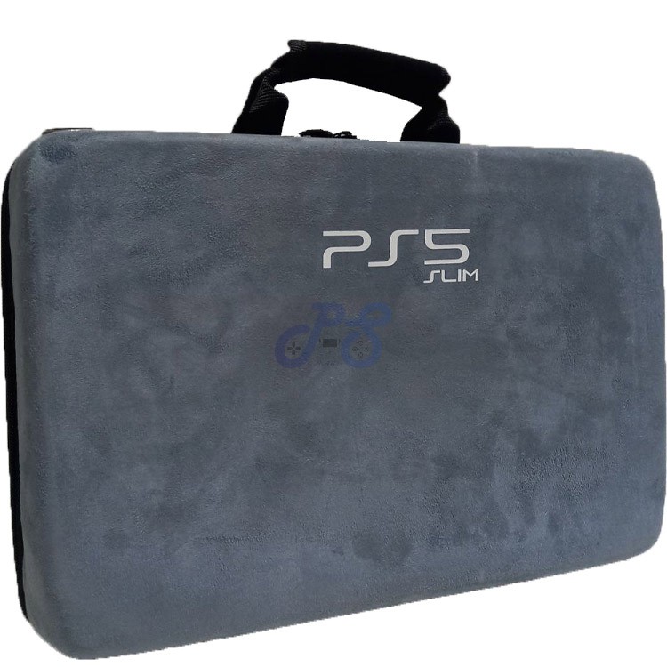 playstation 5 slim hard case cool gray