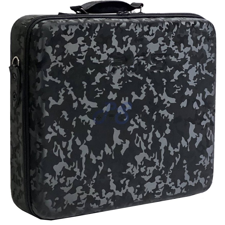 playstation 5 hard case dark camo black