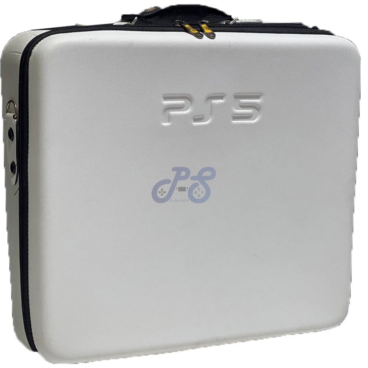 playstation 5 hard case cream white