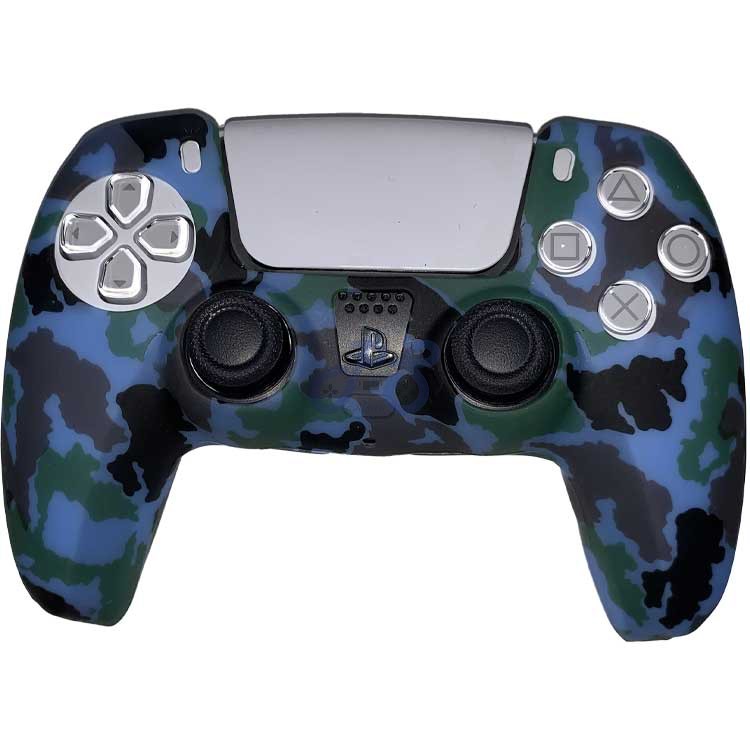 dualsense cover camo blue