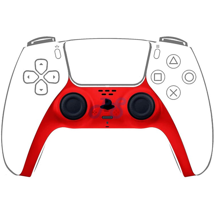decorative case for p 5 controller red
