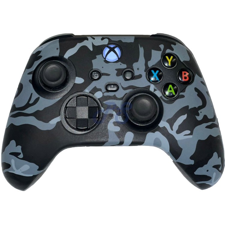 xbox series x s controller cover blue camo