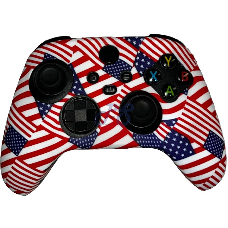 xbox series x s controller cover usa flag