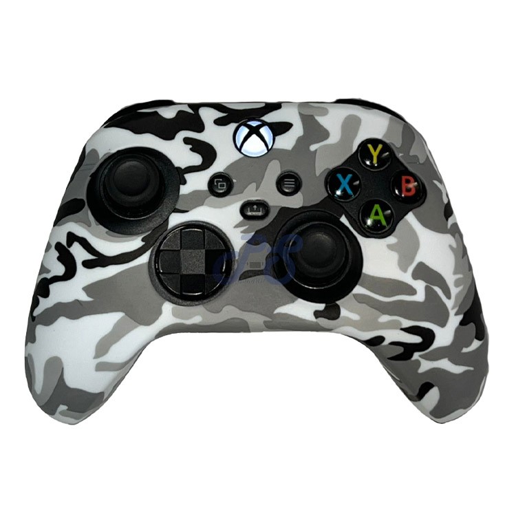xbox series x s controller cover white camo