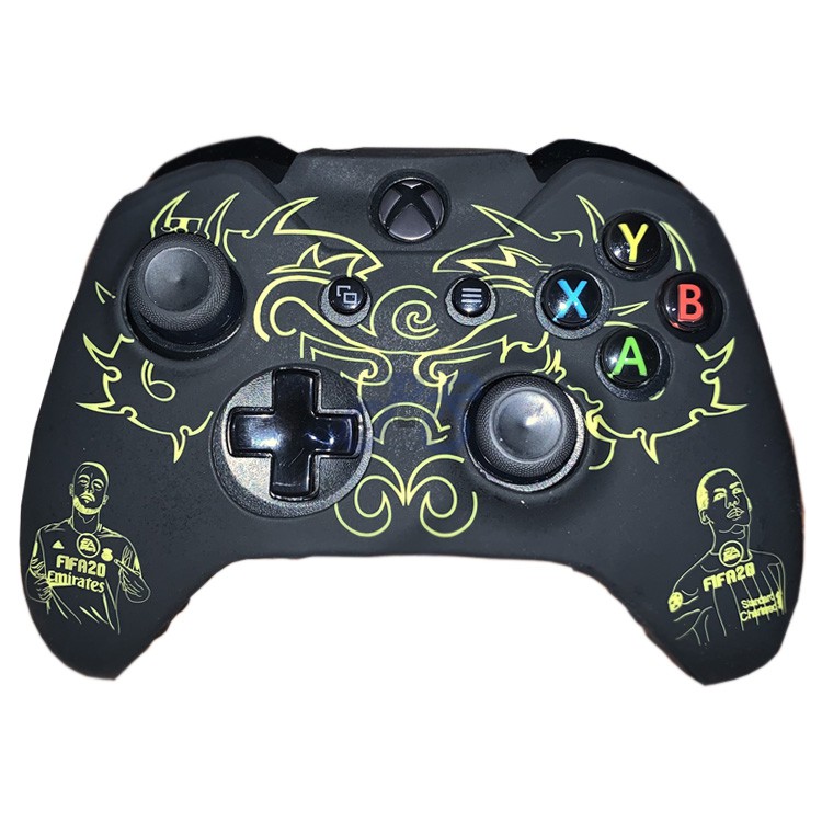 xbox one controller cover fifa yellow