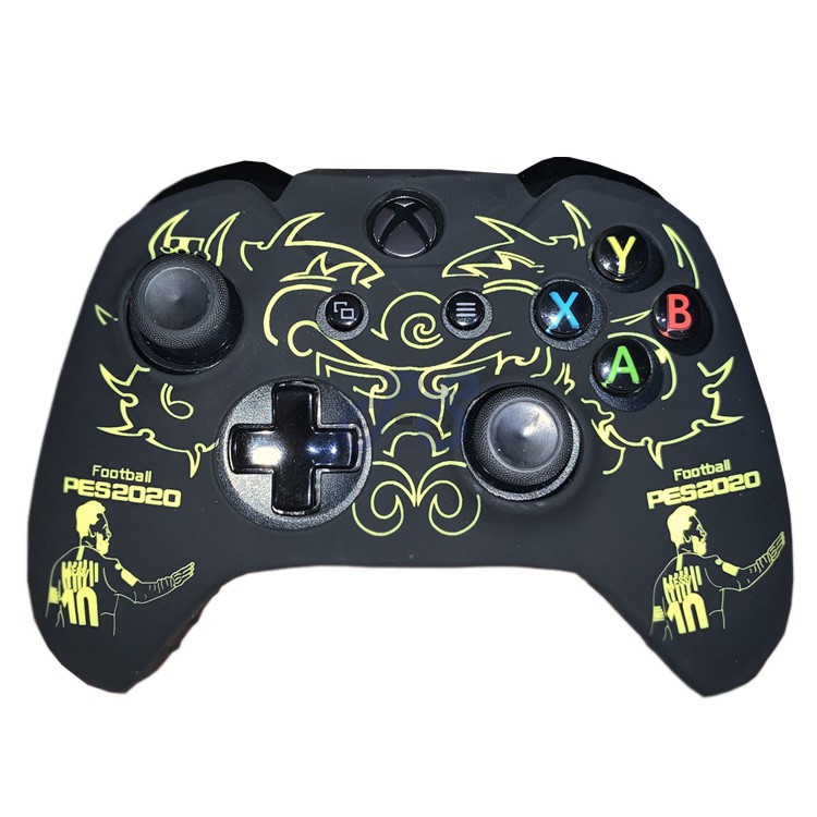 xbox one controller cover pes yellow