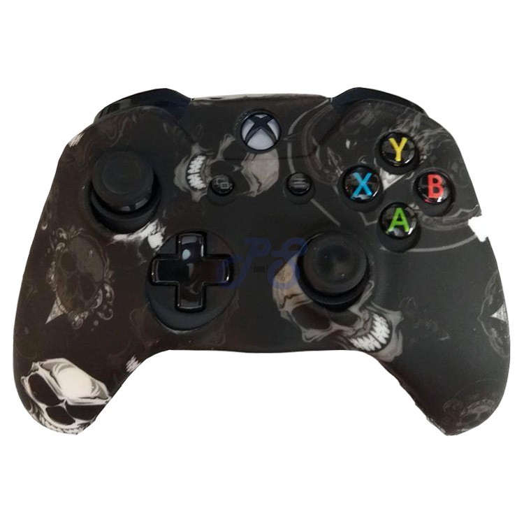Xbox One Controller cover Skull and Black