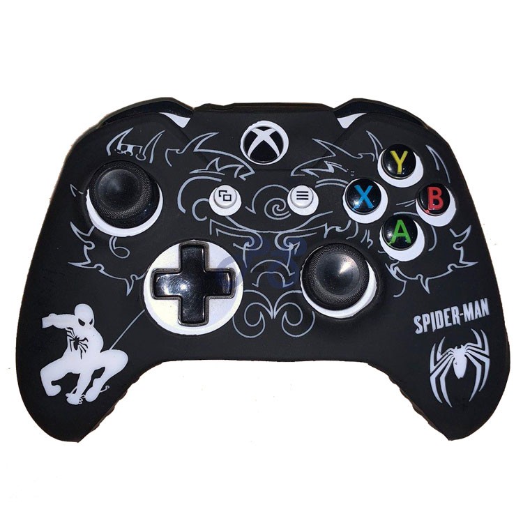 xbox one controller cover spider man black