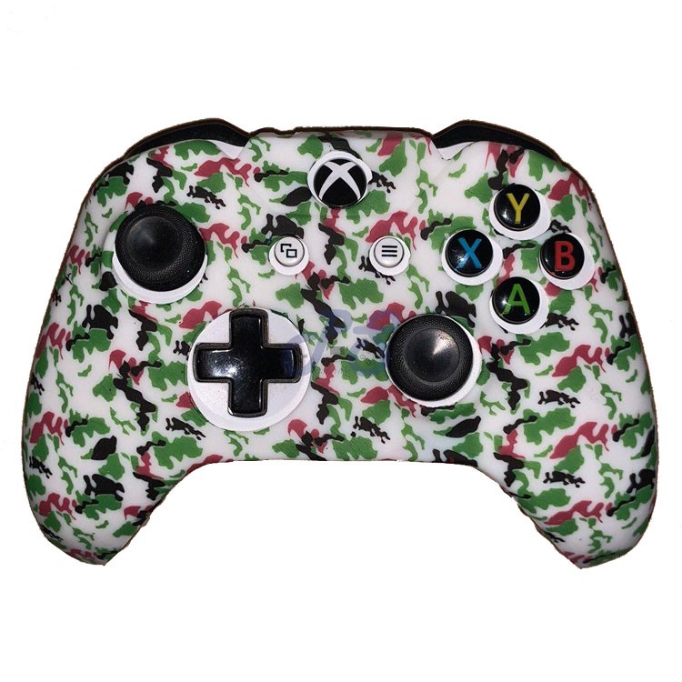 xbox one controller cover white camo