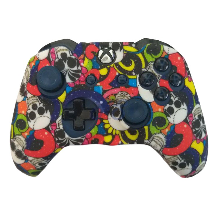 Xbox One Controller cover Colorful Skull
