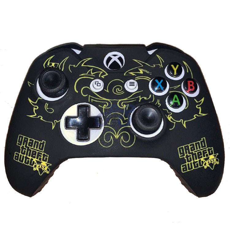 xbox one controller cover grand v yellow