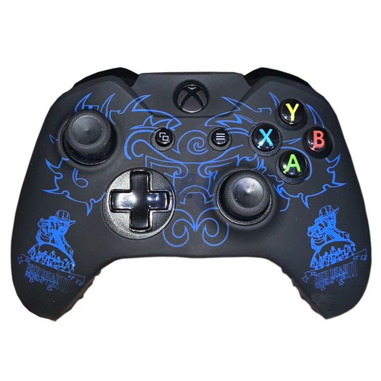 xbox one controller cover red dead redemption 2 blue