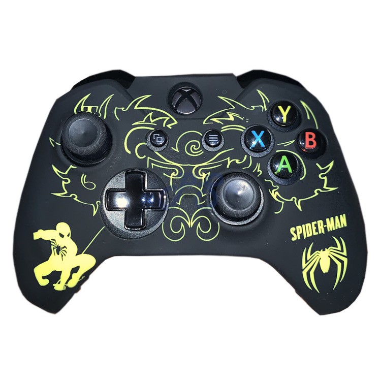 xbox one controller cover spider man yellow