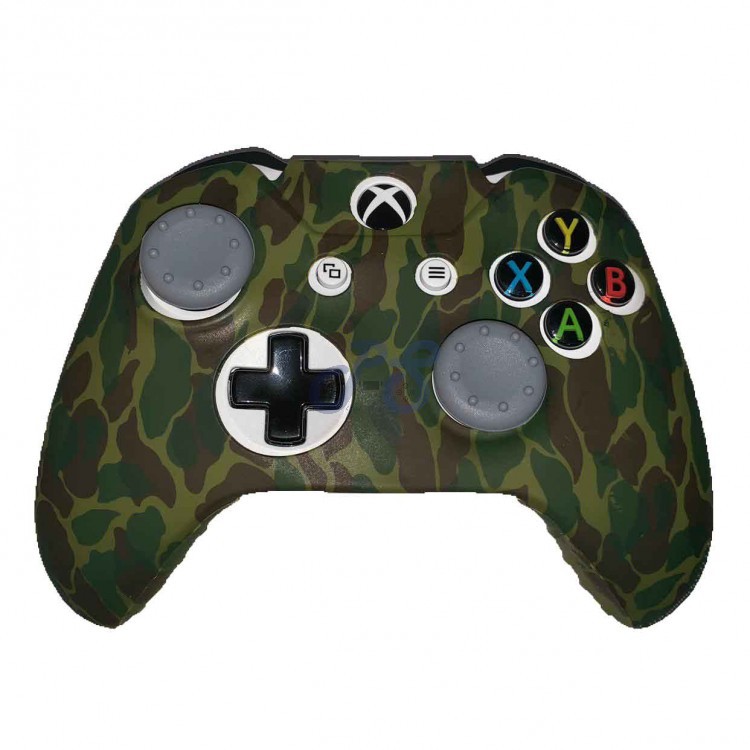 xbox one controller cover military green code 3