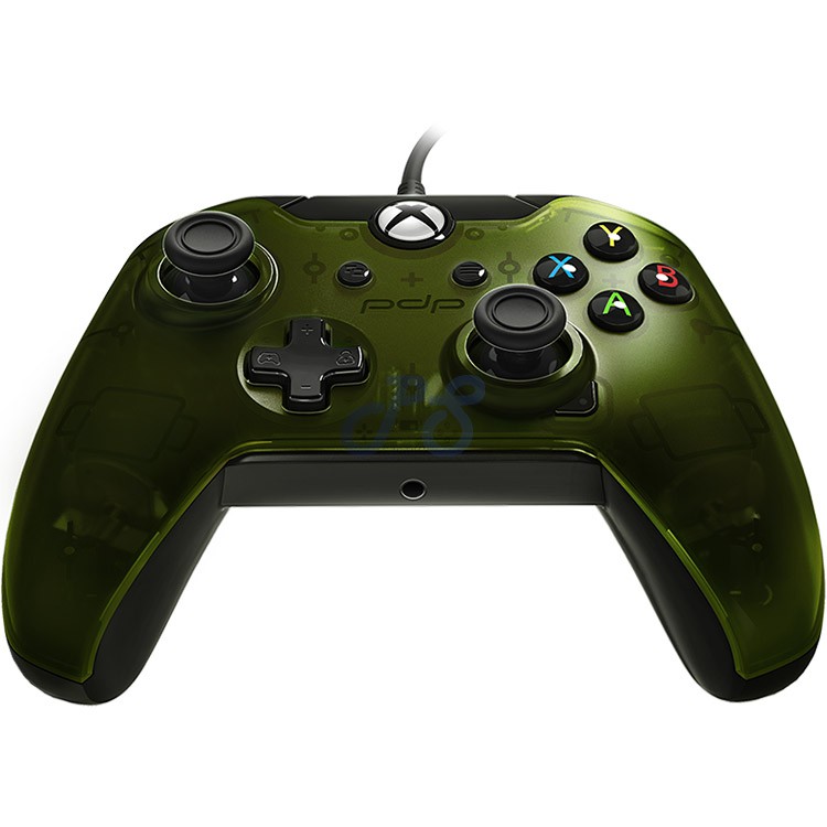 pdp dx wired controller for xbox one green