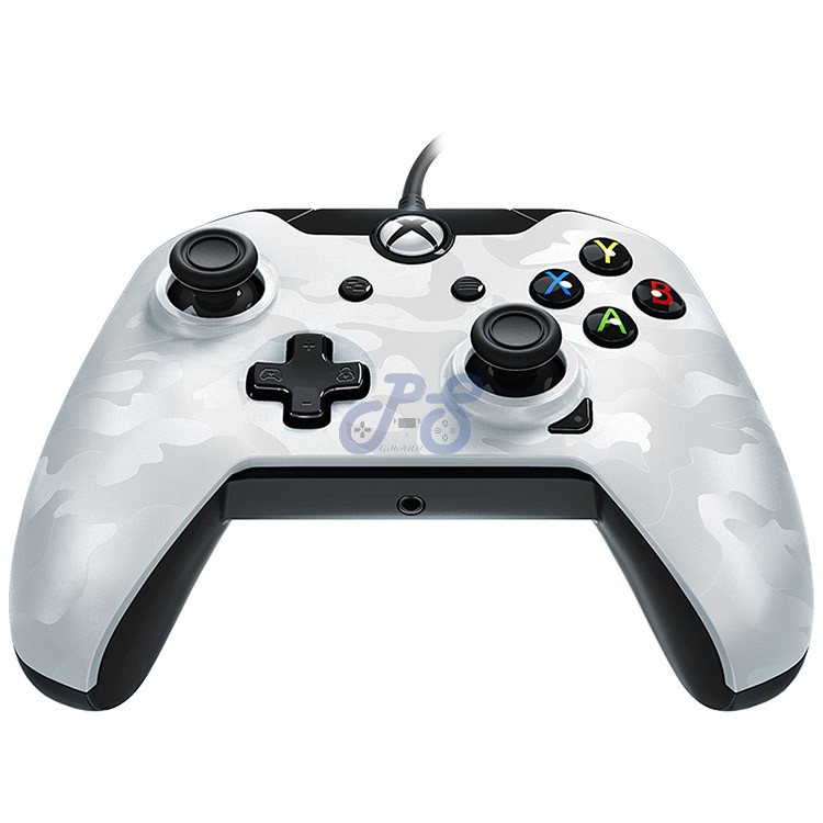 pdp dx wired controller for xbox one white camo