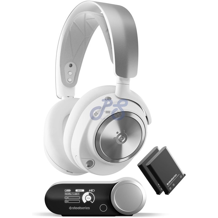 steelseries arctis nova pro wireless gaming headset for xbox white