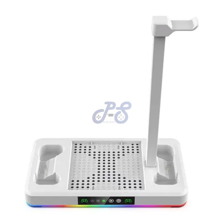 dobe multifunctional cooling charging stand for xbox white